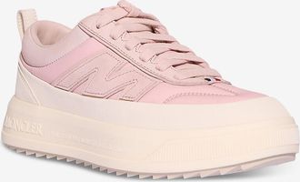 Moncler Niedrige Nylon- und Ledersneakers Moncler Altive