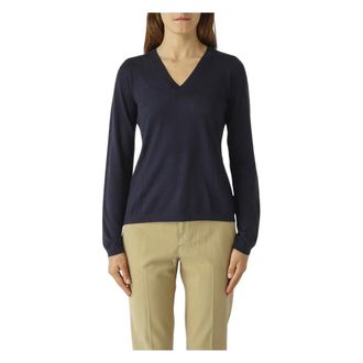 Maison Margiela Dames, Truien, Blauw, Maat: M