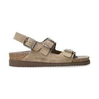 Mephisto Grijze Damessandaal - Comfortabele Pasvorm - Dames - Sandalen - Grijs - 35 EU - Su&egrave;de - Schoenen