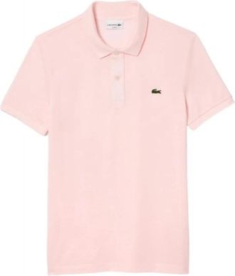 Lacoste Roze slim fit polo shirt - Heren - Polos - Roze - S - Tops