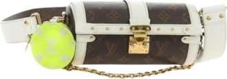 Louis Vuitton Pre-owned Cross Body Bag - Dames - Vintage Schoudertas - Bruin - ONE Size - Leer - Vintage