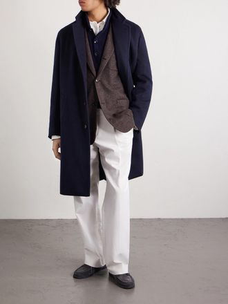 Umit Benan Richard Virgin Wool and Cashmere-Blend Coat