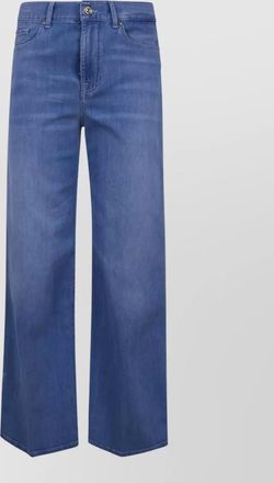 7 For All Mankind lotta uncle cropped jeans wide leg