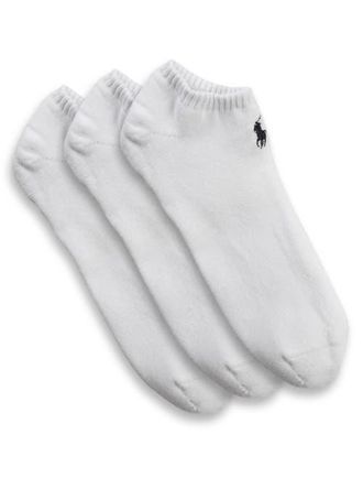 Polo Ralph Lauren Big & Tall 3-pk Classic Sport Ped Socks in White at Nordstrom, Size 1X Big