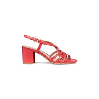 Geox Dames, Schoenen, Rood, Maat: 37 EU Leer