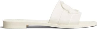Moncler Schoenen, Dames, Wit, 35 EU, Mon Slippers