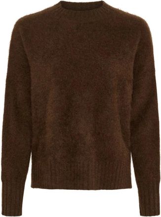 BTF-CPH Pullover Emilia in Yak - - Knitwear - Donna - Marrone - S