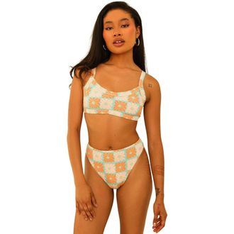 Dippin' Daisy's Swimwear Kelly Bandeau Bikini Top in Daisy Dukes at Nordstrom, Size X-Small