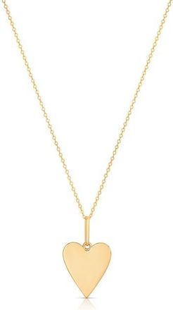 Thatch Amaya Heart Pendant Necklace in 14K Gold Plated at Nordstrom