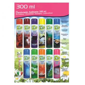 Trade Shop Trade Shop - Set 12 Pz Deodorante Per Ambiente Spray Profumo Casa 300ml Varie Fragranze