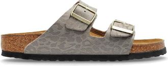 Birkenstock Dames, Schoenen, Grijs, Maat: 38 EU Leer
