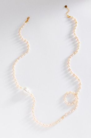 Maison Irem Long Pearl Necklace