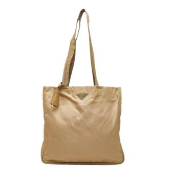 Prada Pre-owned Tote Bags, female, Brown, Size: ONE SIZE Pre-owned Vintage Tote Bag