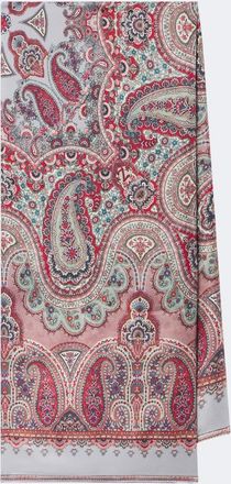 Zimmermann Pa&ntilde;uelo oversized de seda con paisley