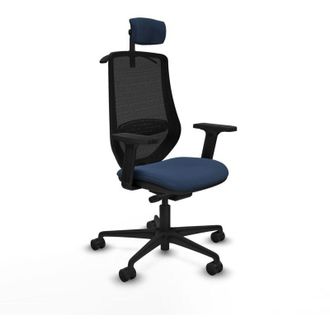 Piqueras y Crespo Piqueras Y Crespo Mardos Silla De Oficina Azul Marino