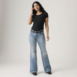 Levi's Superlow Flare Jeans - Womens - 24X34 - Blue