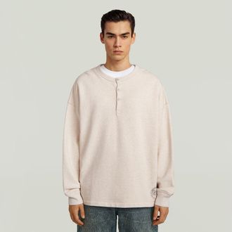 G-Star G-S016 Henley Sweatshirt - Meerkleurig - Heren
