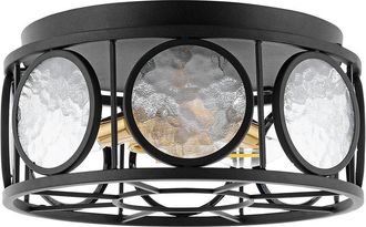 Safavieh Ander 3-Light 13In Flush Mount