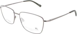 Pierre Cardin Mens Grey Rectangular Eyeglass Frames PC68680R8058
