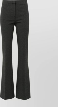 Pinko high waist flared trousers with belt loops