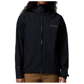 Columbia Trailborne 2.5L Shell Regenjacke f&uuml;r Damen | schwarz
