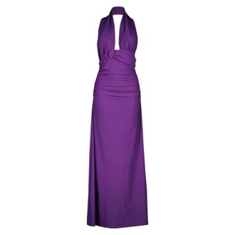 CHRISTOPHER ESBER Gowns, female, Purple, Size: XL Onda Long Beach Dress