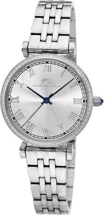 Porsamo Bleu Emma Bracelet Watch in Silver/Silver at Nordstrom Rack