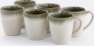 La Redoute Interieurs Set van 6 mokken, Paloum