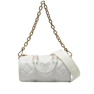 Louis Vuitton Pre-owned Bubblegram Papillon BB Handbag - Dames - Pre-owned - Wit - Maat: ONE Size Leer