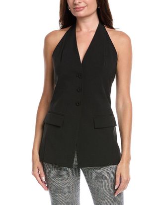 Kenneth Cole Three Button Halter Vest