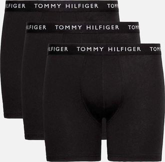 Tommy Hilfiger Mens 3-Pack Recycled Essentials Boxer Briefs, Black - Size: 32/33/32