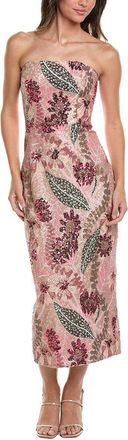 Milly Milly Esmeralda Sequins Strapless Dress
