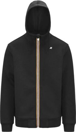 K-Way Rainer Spacer Jacket - Heren - Vesten met rits - Zwart - S - Polyester - Hoodies & sweatvesten