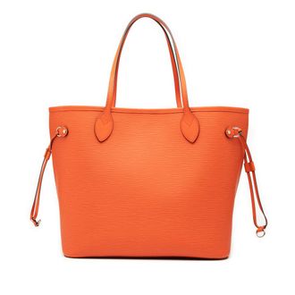 Louis Vuitton Pre-owned Womens Epi Neverfull Mm - Orange Leather - One Size