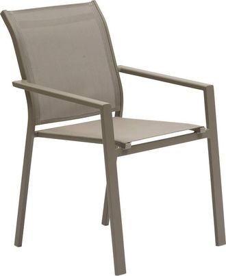 Hesperide Sill&oacute;n De Jard&iacute;n Apilable Essentia Avellana/caf&eacute; - Hesp&eacute;ride