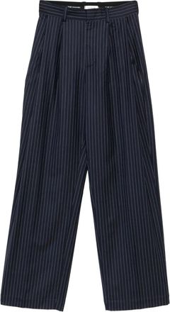 The Mannei Broek met wijde pijpen - Blauw