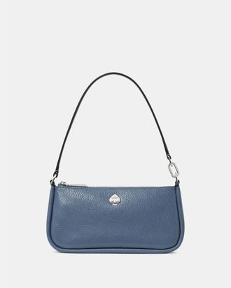 Kate Spade New York Womens Kayla Mini Bag - Navy Leather - One Size