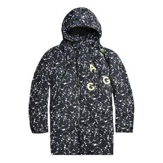 Nike Lab ACG Down-Fill Parka Coat Black White AQ3517-010
