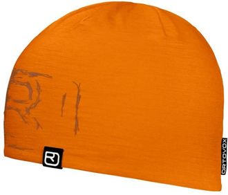 Ortovox 120 Tec Logo Beanie Mütze - Unisex | orange