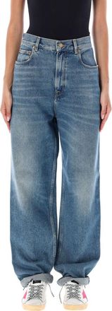 Golden Goose Blue Blue High Waist Jeans