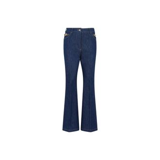 Patou Dames, Jeans, Blauw, Maat: M Katoen