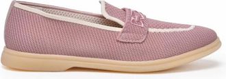 Eleventy Mocassino in Tessuto - Dames - Loafers - Roze - 38 EU - Schoenen