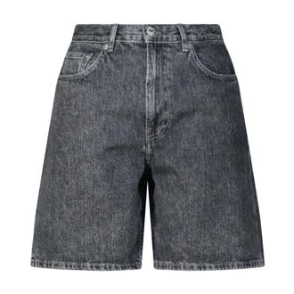 Sams&oslash;e & Sams&oslash;e Denim Shorts Sashelly - Dames - Denim shorts - Grijs - W26 - Denim - Korte Broeken
