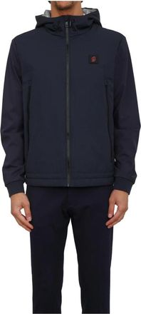 Liu Jo Imbottito - Heren - Zomerjassen - Blauw - XL - Polyester - Jassen
