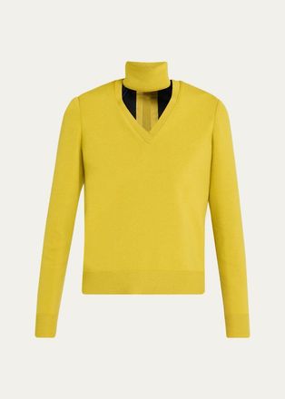 Marc Jacobs Merino Wool-Blend Turtleneck Sweater