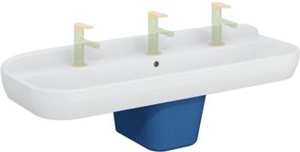 Vitra Fregadero Infantil Vitra Sento Kids 1 Altura Con Rebosadero + Tapa Sif&oacute;n Sento Kids