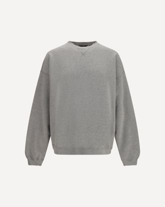 Golden Goose Oversized Crewneck Sweater with lettering on the back Male M