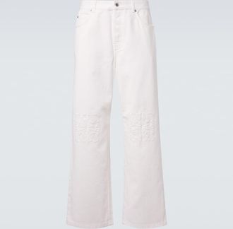Loewe Jeans anchos con anagrama