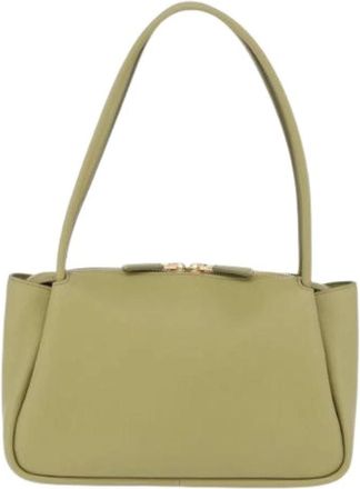 Prada Pre-owned Vintage Shoulder Bag - Dames - Vintage Schoudertas - Groen - ONE Size - Leer - Vintage