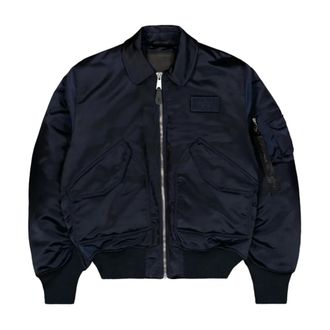 Alpha Industries Cwu-45/P Base UV Bomberjack - Heren - Jassen - Blauw - Maat: S Nylon